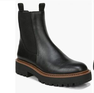 Sam Edelman Laguna Chelsea Boots SIZE 9.5  black leather